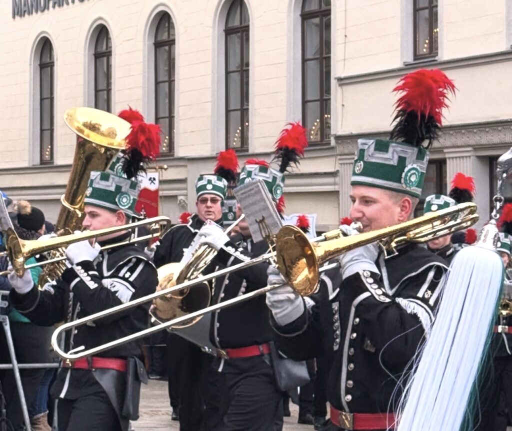 Bergparade in Annaberg